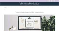Desktop Screenshot of dandeliondustdesigns.com